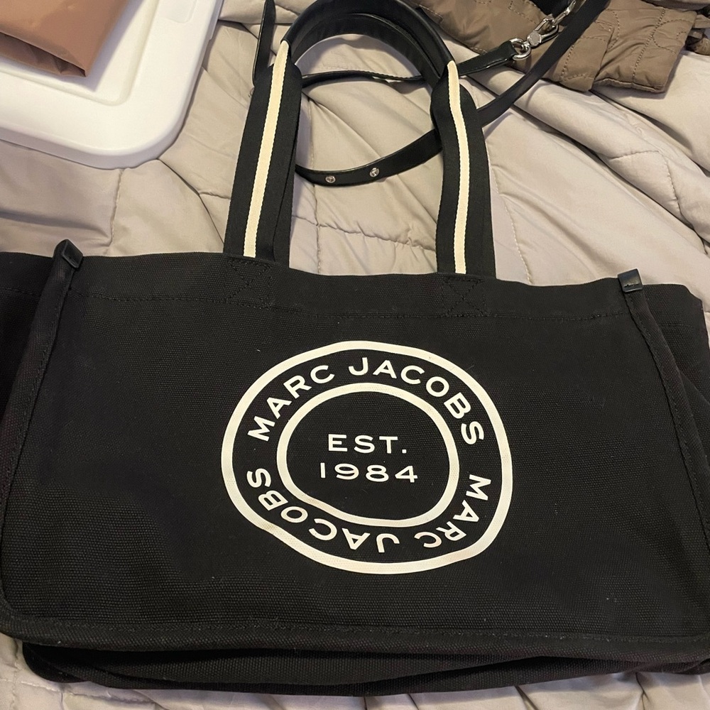Large Marc Jacobs canvas tote